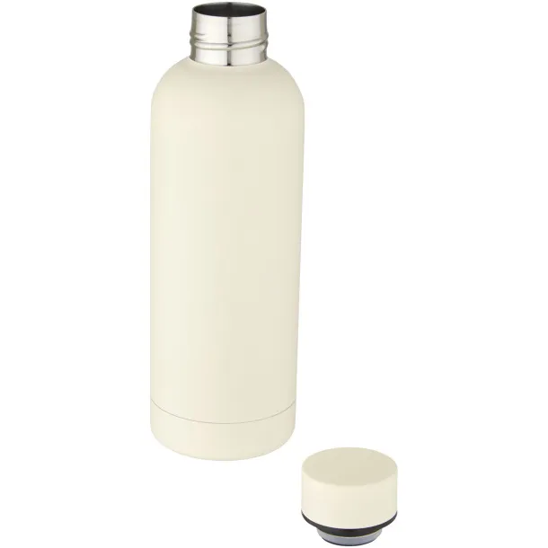 Spring 500 ml copper vacuum insulated bottle Ivory cream