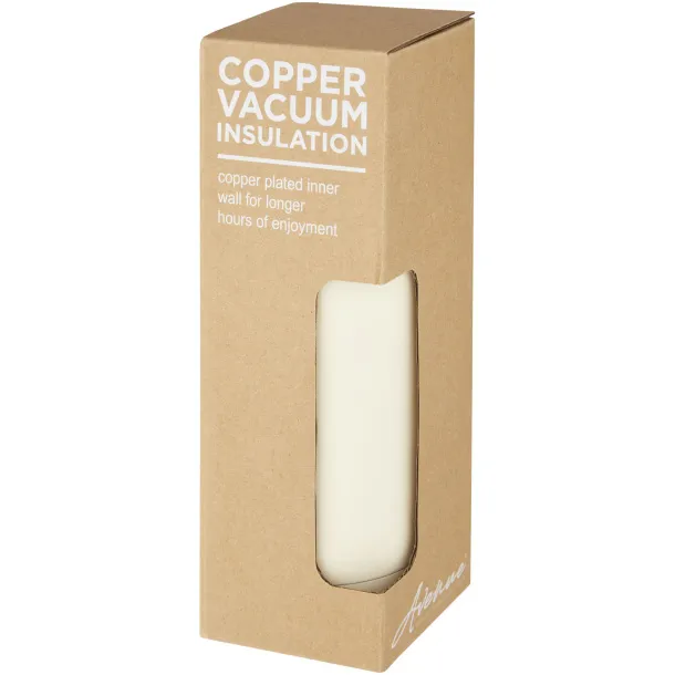 Spring 500 ml copper vacuum insulated bottle Ivory cream