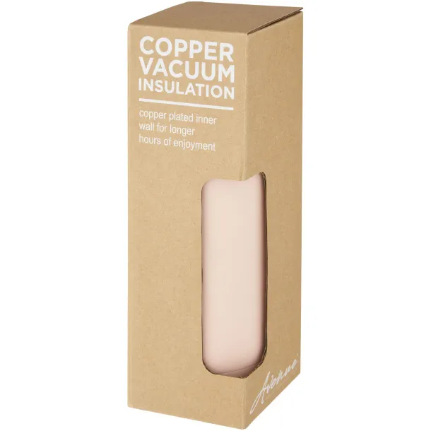 Spring 500 ml copper vacuum insulated bottle Pale blush pink