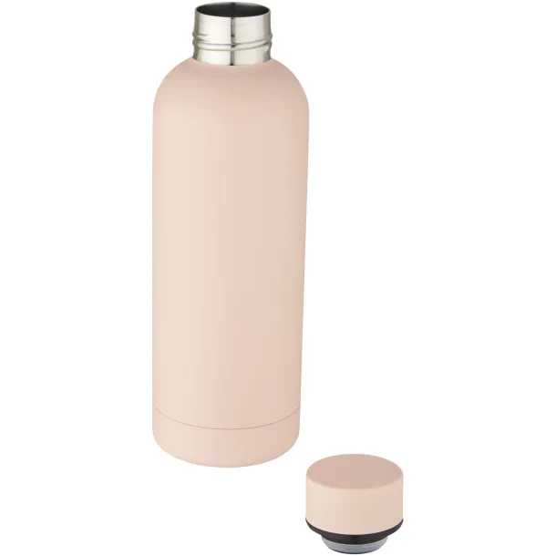 Spring 500 ml copper vacuum insulated bottle Pale blush pink