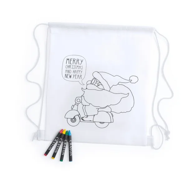  Torba s vezicama za bojanje s pastelama white