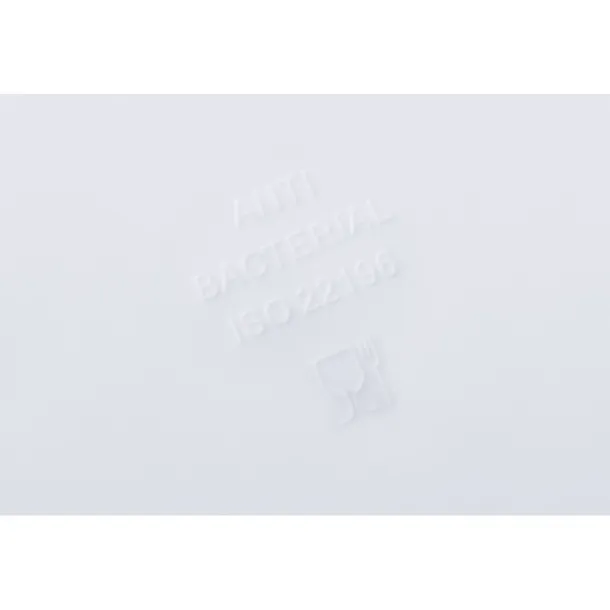 Antibacterial lunch boxes 2 pcs, 2x700 ml, cutlery white