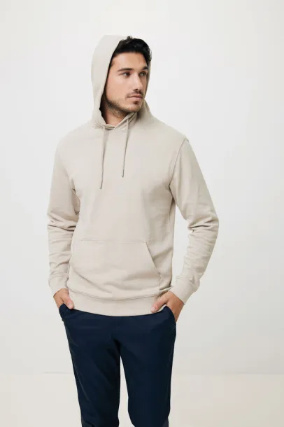  Iqoniq Jasper unisex hoodie od recikliranog pamuka, 340 g/m² - iqoniq desert