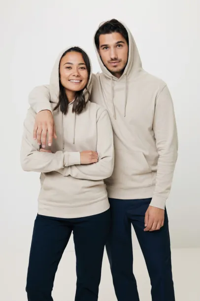  Iqoniq Jasper recycled cotton unisex hoodie - iqoniq desert