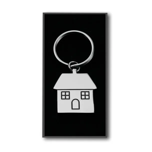  Keyring "house" silver