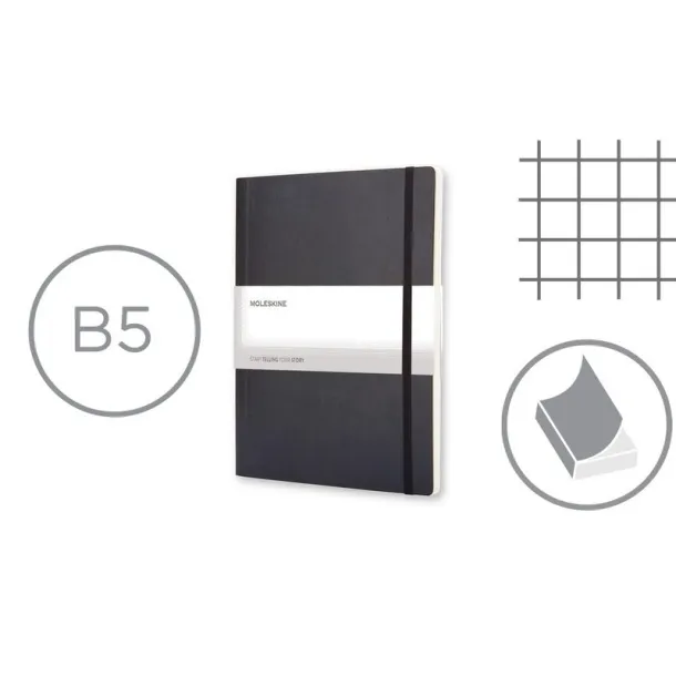  MOLESKINE Notebook approx. A4 Crna