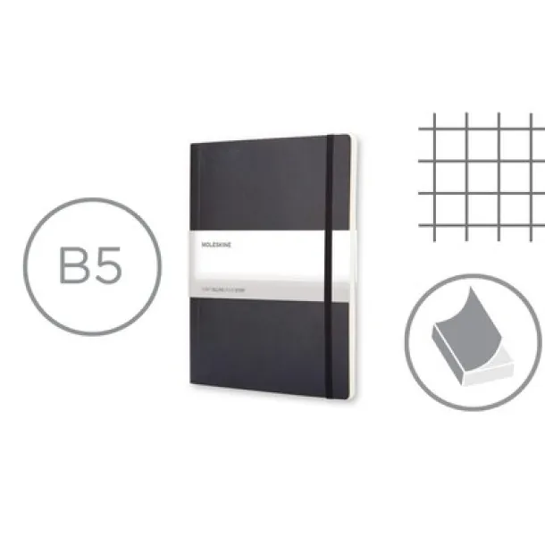  MOLESKINE Notebook approx. A4 Crna