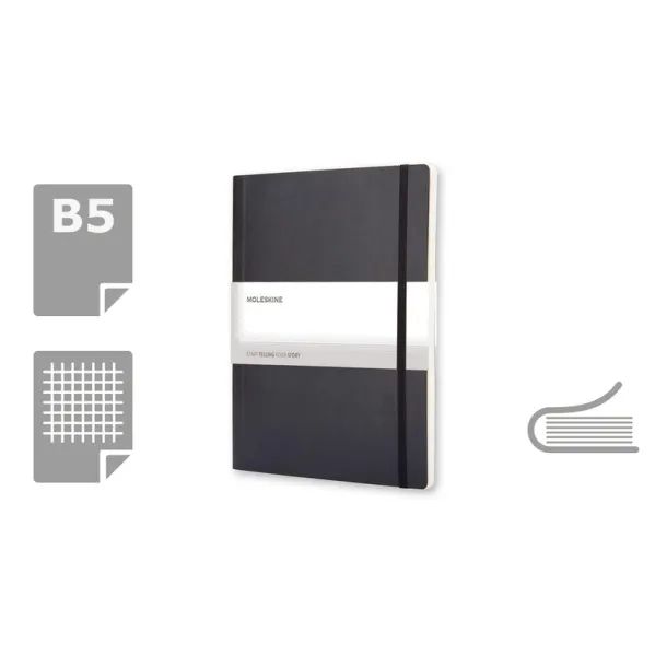  MOLESKINE notes cca A4 black