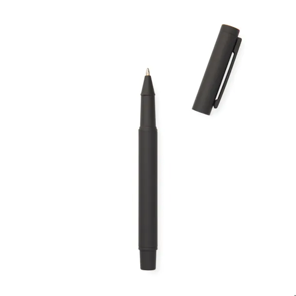 VINGA Baltimore RCS recycled SS pen - Vinga Crna