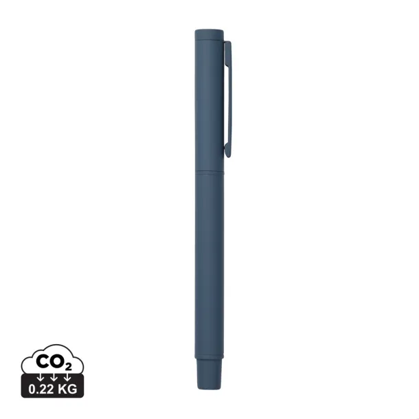 VINGA Baltimore RCS recycled SS pen - Vinga navy 