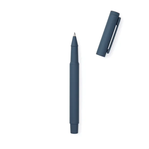VINGA Baltimore RCS recycled SS pen - Vinga navy 