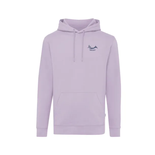  Iqoniq Jasper recycled cotton unisex hoodie - iqoniq purple 