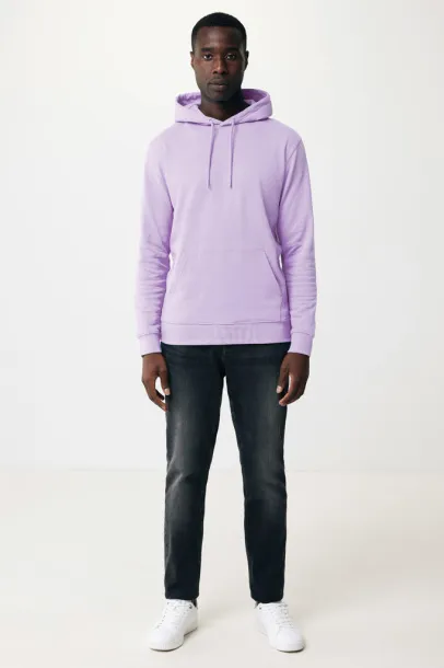  Iqoniq Jasper recycled cotton unisex hoodie - iqoniq purple 