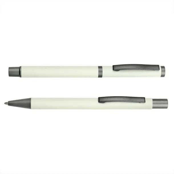  Writing set, ball pen and roller ball pen white