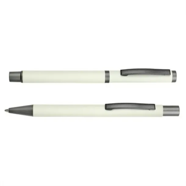  Writing set, ball pen and roller ball pen white