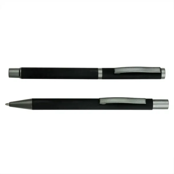  Writing set, ball pen and roller ball pen black