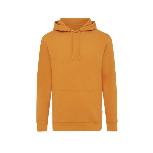  Iqoniq Jasper recycled cotton unisex hoodie - iqoniq sundial orange