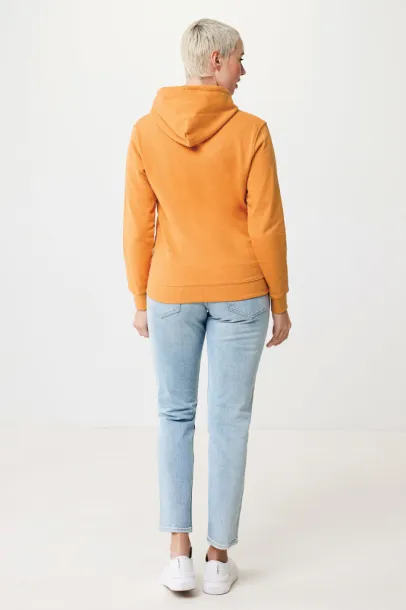  Iqoniq Jasper recycled cotton unisex hoodie - iqoniq Orange 