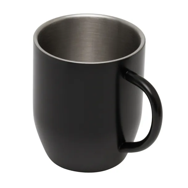 NIGHT GOODY stainless steel thermo mug 380 ml Black