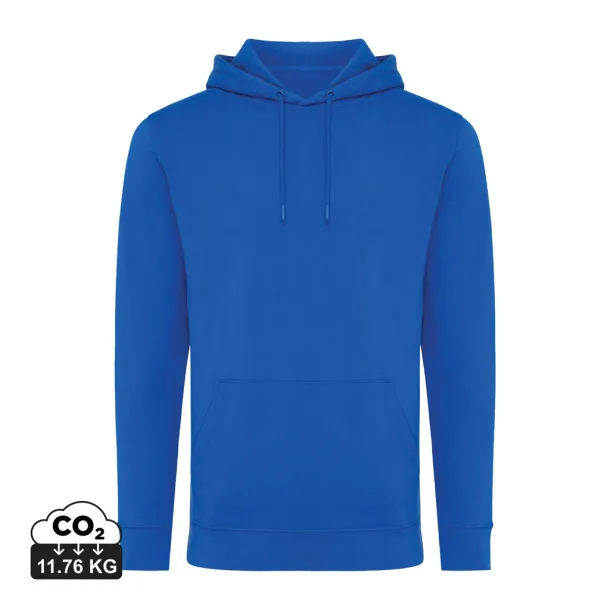  Iqoniq Jasper unisex hoodie od recikliranog pamuka, 340 g/m² - iqoniq Kraljevski plava