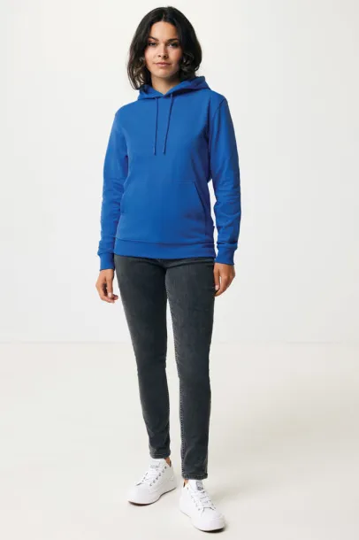  Iqoniq Jasper unisex hoodie od recikliranog pamuka, 340 g/m² - iqoniq Kraljevski plava