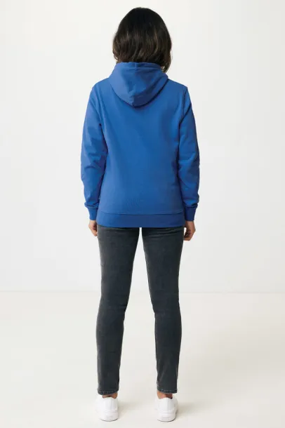  Iqoniq Jasper recycled cotton unisex hoodie - iqoniq blue 