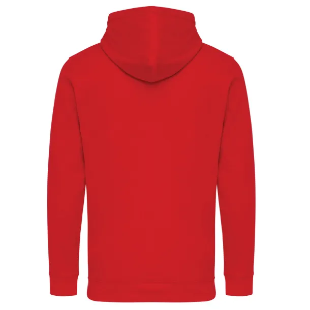  Iqoniq Jasper unisex hoodie od recikliranog pamuka, 340 g/m² - iqoniq Crvena
