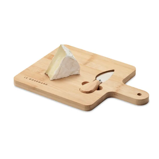 DARFIELD Cheese board set in bamboo Wood