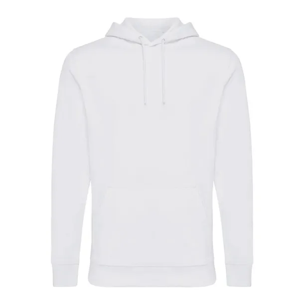  Iqoniq Jasper recycled cotton unisex hoodie - iqoniq recycled white 