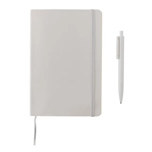  Antimicrobial A5 softcover notebook and X3 pen set White