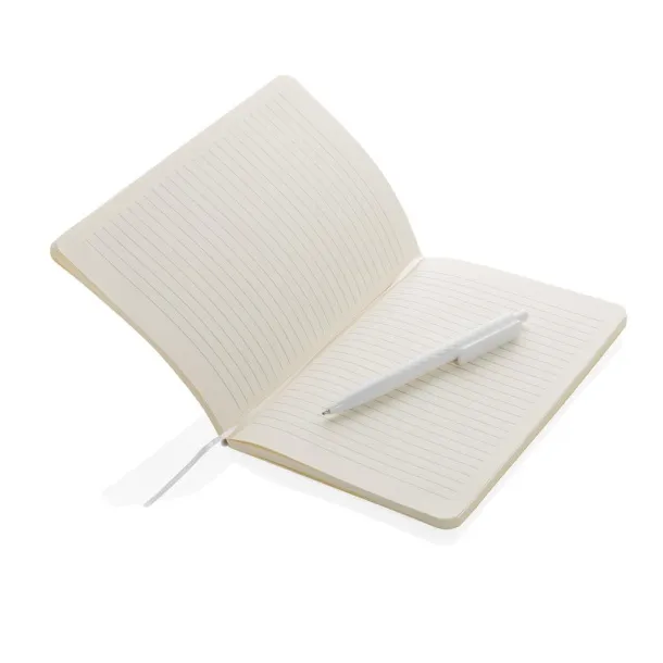  Antimicrobial A5 softcover notebook and X3 pen set White