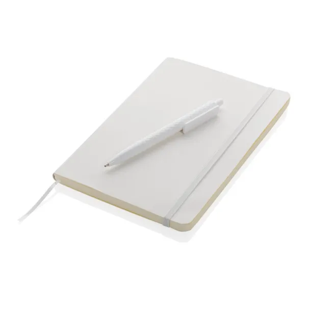  Antimicrobial A5 softcover notebook and X3 pen set White