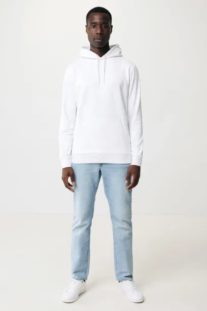  Iqoniq Jasper unisex hoodie od recikliranog pamuka, 340 g/m² - iqoniq recycled white 