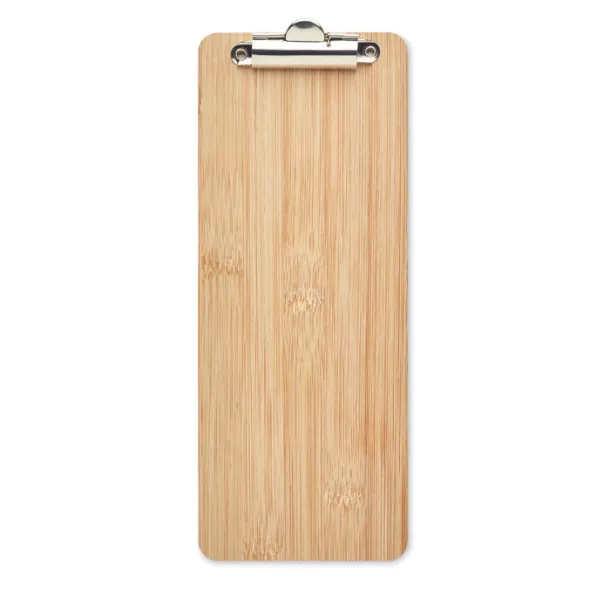 CLIPBI Small size bamboo clipboard Wood