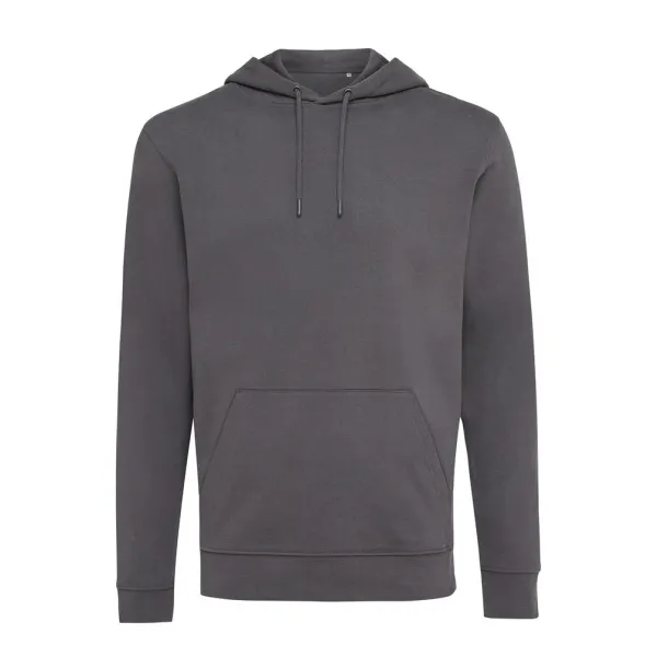  Iqoniq Jasper unisex hoodie od recikliranog pamuka - iqoniq grey 