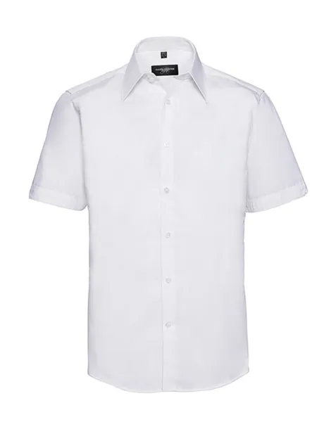  Tencel® Fitted Shirt - Russell Collection Bijela