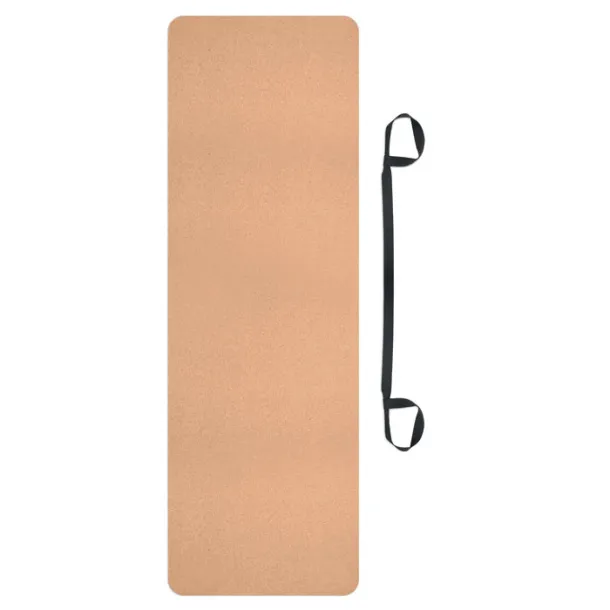 SAVASANA Cork yoga mat Beige