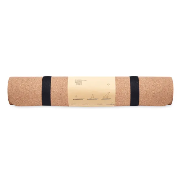 SAVASANA Cork yoga mat Beige