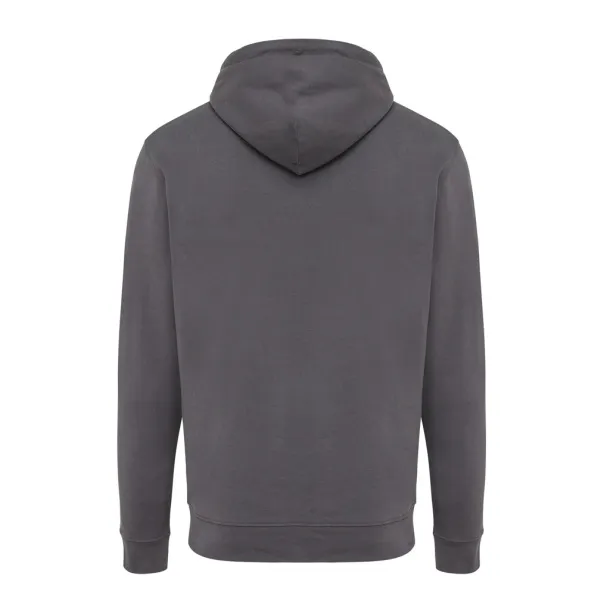  Iqoniq Jasper unisex hoodie od recikliranog pamuka - iqoniq anthracite 