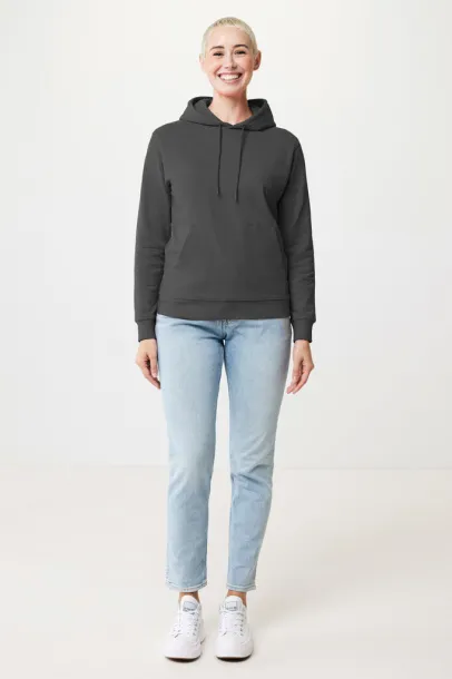  Iqoniq Jasper unisex hoodie od recikliranog pamuka, 340 g/m² - iqoniq anthracite 