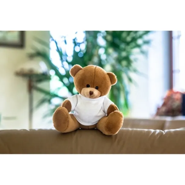 Nicky Brown Plush teddy bear brown