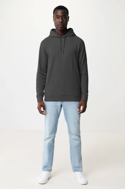  Iqoniq Jasper unisex hoodie od recikliranog pamuka, 340 g/m² - iqoniq anthracite 