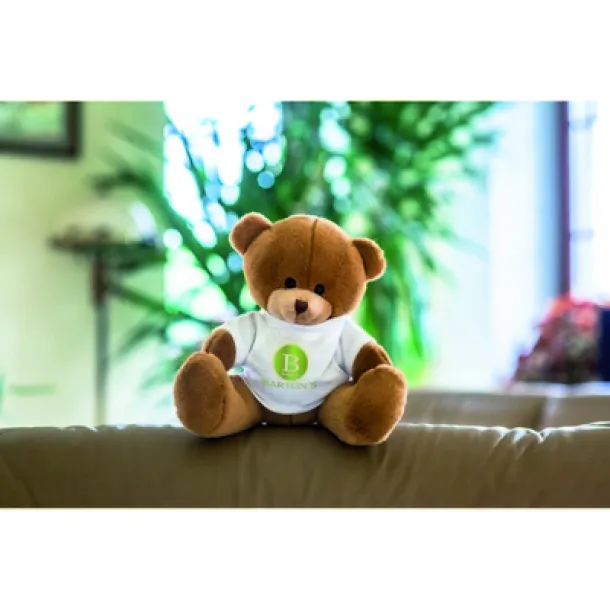 Nicky Brown Plush teddy bear brown