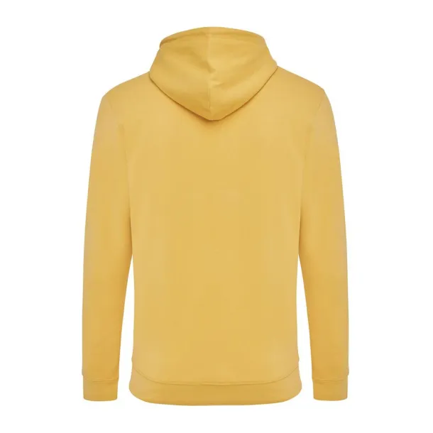  Iqoniq Jasper recycled cotton unisex hoodie - iqoniq yellow 