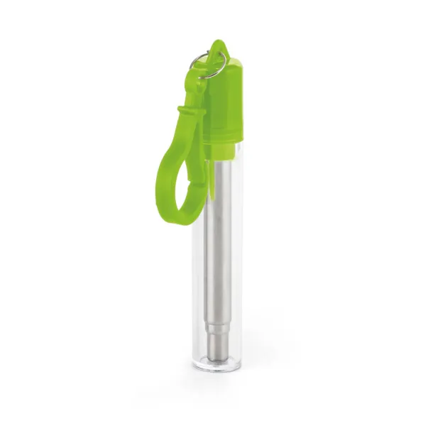 ZAMBA Reusable straw kit Light green