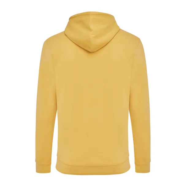  Iqoniq Jasper recycled cotton unisex hoodie - iqoniq yellow 