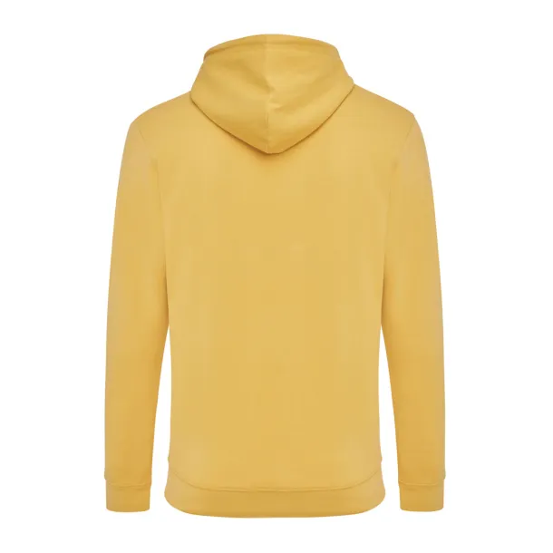  Iqoniq Jasper recycled cotton unisex hoodie - iqoniq yellow 