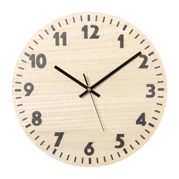 Yustry wall clock Natural