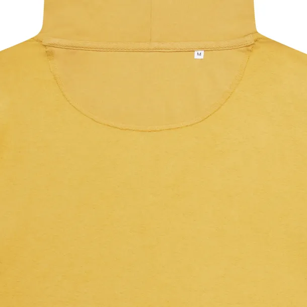  Iqoniq Jasper unisex hoodie od recikliranog pamuka, 340 g/m² - iqoniq Oker žuta 