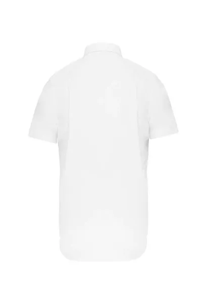  MEN'S SHORT-SLEEVED OXFORD SHIRT - Kariban White